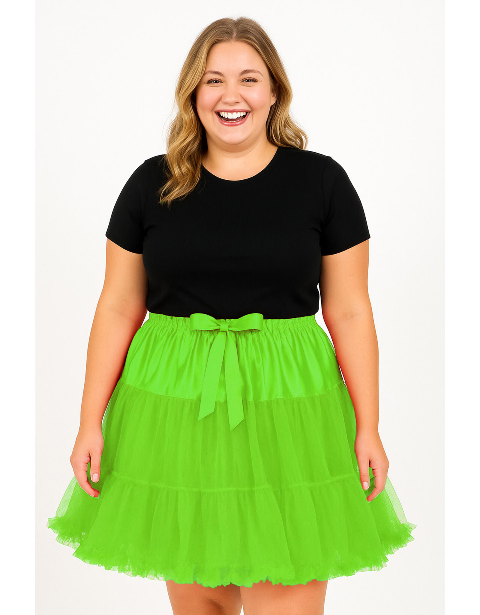 Petticoat "Showgirl XXL", Neongroen