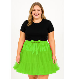 Petticoat "Showgirl XXL", Neongroen