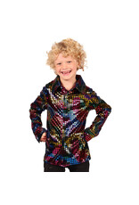 Glitterblouse Kind, Zwart