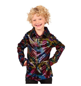 Glitterblouse Kind, Zwart