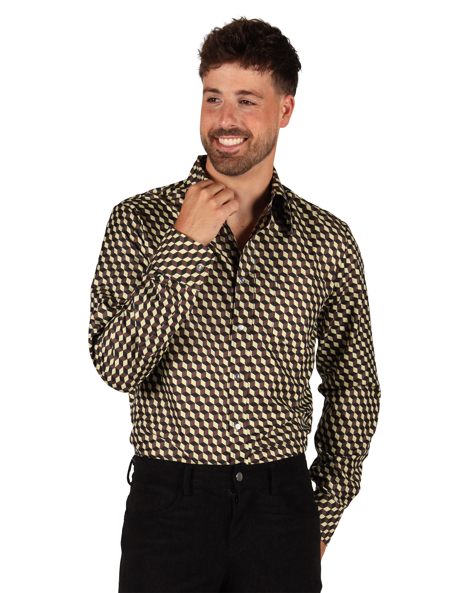 Retro 70's Shirt, Cubes