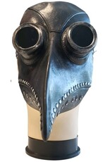 Vintage Pest Dokter Masker, Zwart