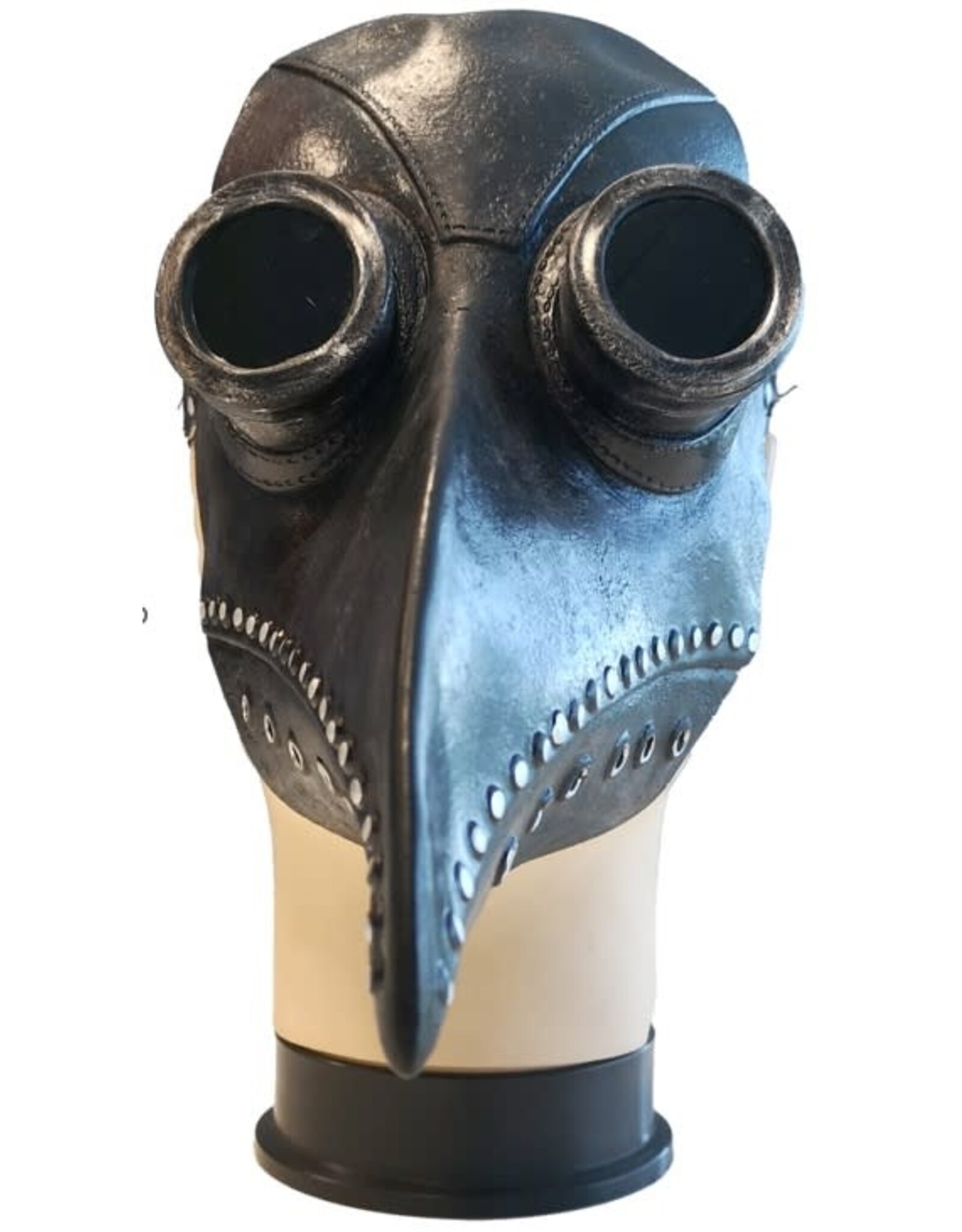 Vintage Pest Dokter Masker, Zwart