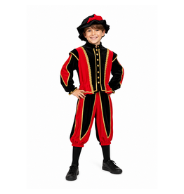 Kinderpiet "Toffe Piet", Rood-Zwart