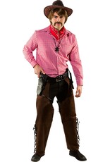 Cowboy Chaps Bruin Suede, Imitatie