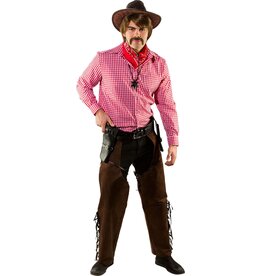 Cowboy Chaps Bruin Suede, Imitatie