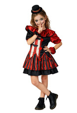 Halloween meisje Clown