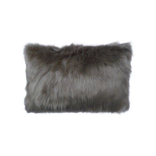 Raaf Sierkussenhoes Fur taupe 35x50 cm Raaf Sierkussenhoes Fur taupe 35x50 cm