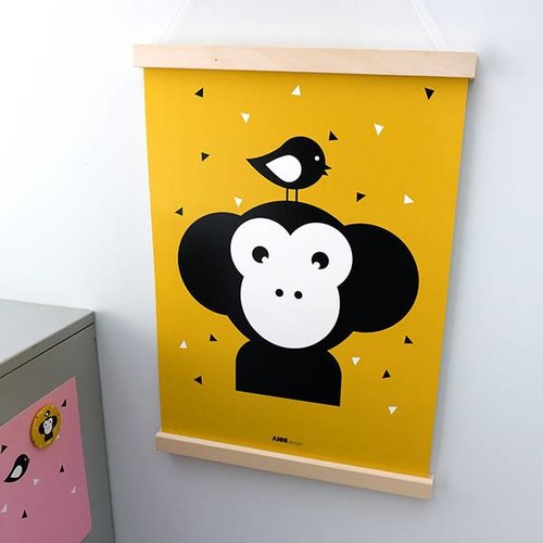 ANNIdesign POSTER MONKEY BABY ROOM | OCHER ANNIdesign POSTER MONKEY BABY ROOM | OCHER
