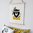 ANNIdesign POSTER INDIAAN BEER BABYKAMER | OKER