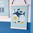 ANNIdesign POSTER ONDERWATER BABYKAMER | VISSEN BLAUW
