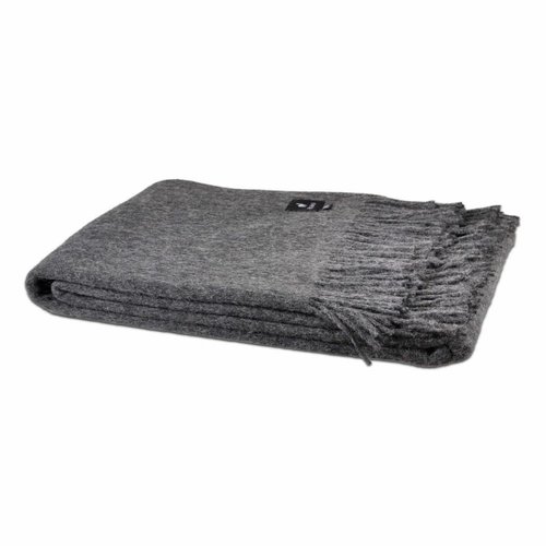Van Buren Bolsward Alpaca Plaid | Donkergrijs Van Buren Bolsward Alpaca Plaid | Donkergrijs