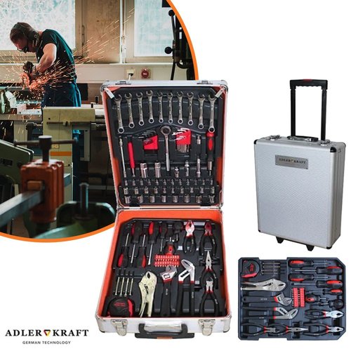 Swisskraft 399 delige gereedschapset met koffer Swisskraft 399 delige gereedschapset met koffer