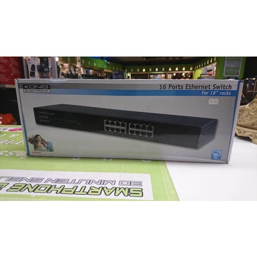Konig ETHERNETSWITCH 10/100 MBPS 16port Konig ETHERNETSWITCH 10/100 MBPS 16port