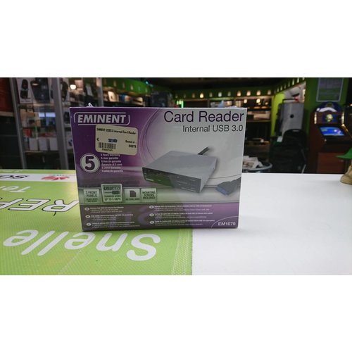 Eminent EM1079 Interne USB 3.0 kaartlezer Eminent EM1079 Interne USB 3.0 kaartlezer