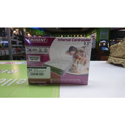 Eminent geheugenkaartlezer 3.5'' Internal Cardreader EM1059 Eminent geheugenkaartlezer 3.5'' Internal Cardreader EM1059
