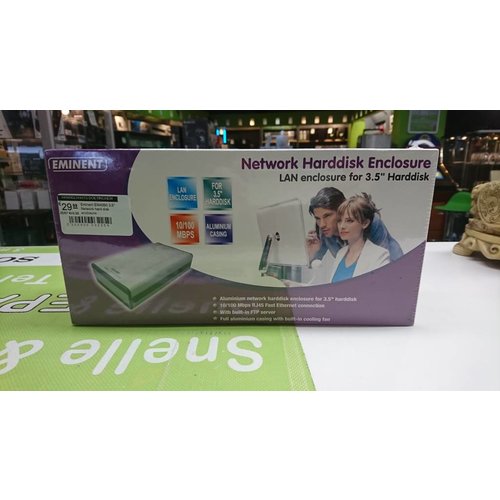 Eminent EM4060 3.5" Network hard disk enclosure Eminent EM4060 3.5" Network hard disk enclosure