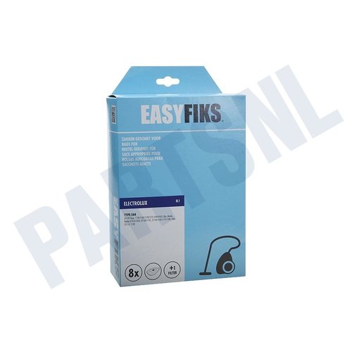 Easyfiks Stofzuigerzak Mondo Range-Z 1160-1175 E44 Micro Fleece 8 stuks Nw Stijl Easyfiks Stofzuigerzak Mondo Range-Z 1160-1175 E44 Micro Fleece 8 stuks Nw Stijl