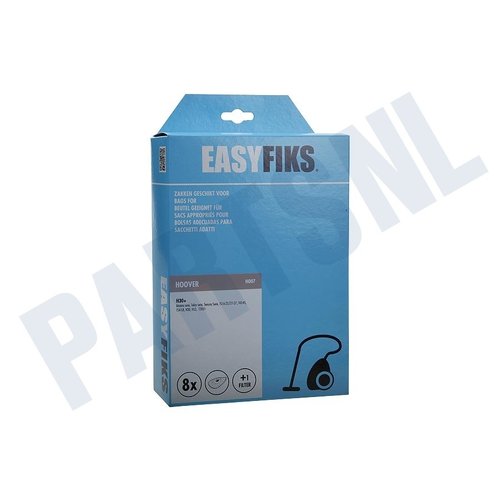 Easyfiks Stofzuigerzak H30 Arianne H60 Sensory Micro Fleece 8 stuks Nw Stijl Easyfiks Stofzuigerzak H30 Arianne H60 Sensory Micro Fleece 8 stuks Nw Stijl