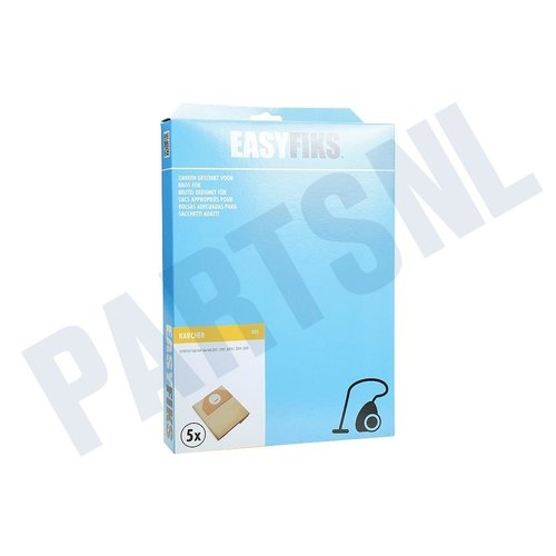 Easyfiks Stofzuigerzak 2201,2901 A2251/2204,2231 Papier Nw Stijl Easyfiks Stofzuigerzak 2201,2901 A2251/2204,2231 Papier Nw Stijl