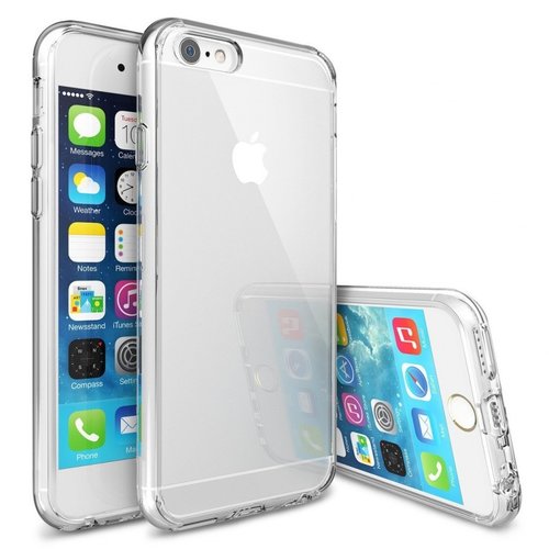 iPhone 6/6S Siliconen Hoesje - Transparant iPhone 6/6S Siliconen Hoesje - Transparant