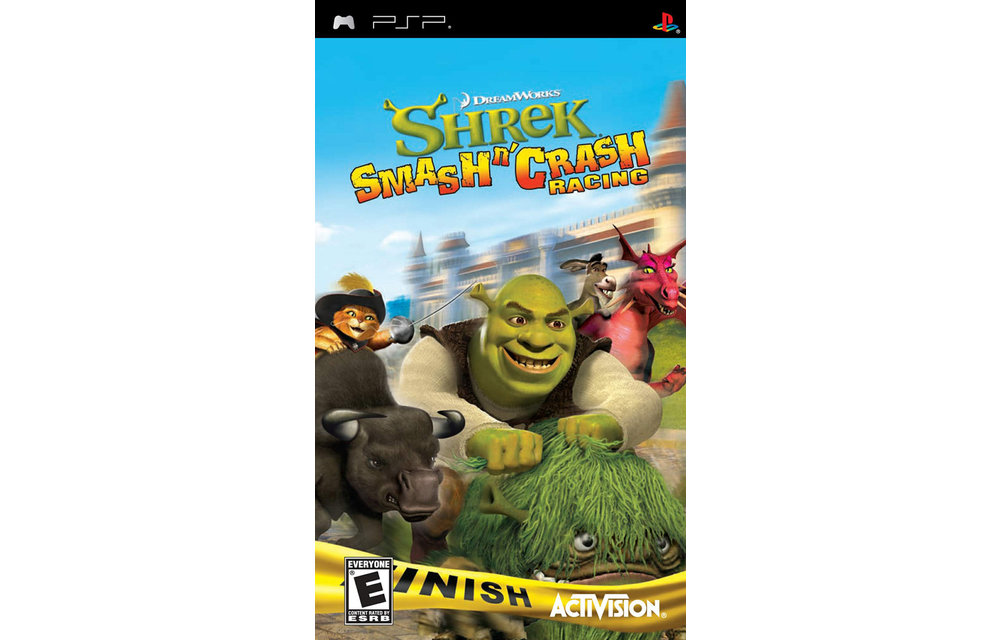 PSP - Shrek Smash 'n Crash Racing
