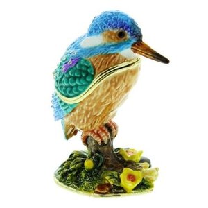 The Juliana Collection, Kingfisher (Yellow Flowers) Treasured Trinket Box