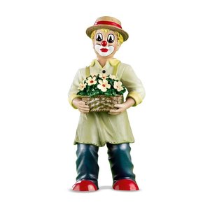 Gilde Clowns Clown met bloemmand