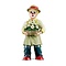 Gilde Clowns Clown met bloemmand