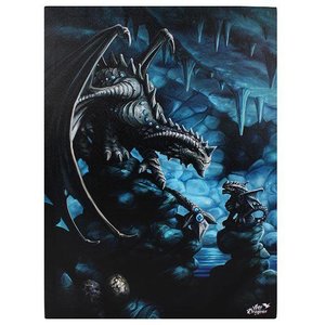 Anne Stokes Rock Dragon 50x70 Canvas