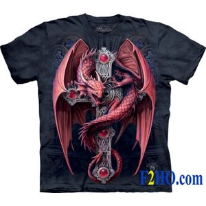 The Mountain T Shirt Gothic Guardian Dragon (Anne Stokes)