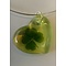 Carré de Trèfles 4 Leaf Clover Necklace (Heart Shaped)