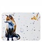 Sarah Stokes Art Fox Placemat (Set 4)