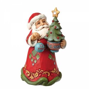 Jim Shore's Heartwood Creek 15th Anniversary Santa (Hanging ornament)