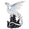 Studio Collection White Mystical Dragon on Rock