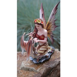 Studio Collection Fairy with Dragon 'Autumn'