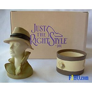 Just the Right Shoe Fedora   (Hat Bust)