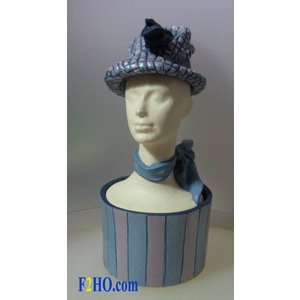 Just the Right Shoe Tweed  (Hat Bust)