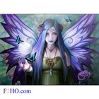 Anne Stokes Glass Picture Mystic Aura