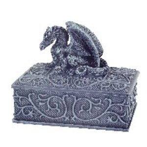 Studio Collection Dragon Trinket Box Rectangle