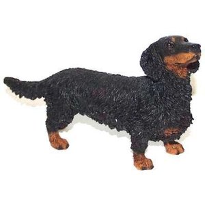 Castagna Dachshund Long Hair Black Tan Friends 2 Hold On Webshop