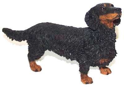 Castagna Dachshund Long Hair Black Tan Friends 2 Hold On Webshop