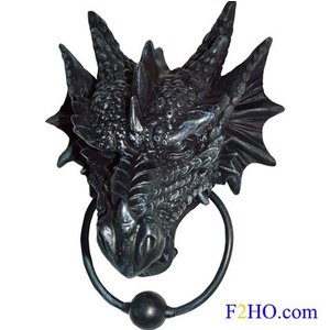 Studio Collection Dragon Door Knocker