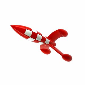 Tintin (Kuifje) Tintin Rocket (30 cm)