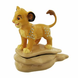 Disney Simba Trinket Figurine-Box