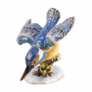 The Juliana Collection, Kingfisher Treasured Trinket Box