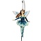 Jessica Galbreth  Teal Ballerina (Hanging Ornament)