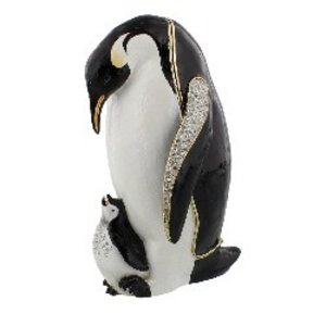 The Juliana Collection, Pinguin & Chick Trinket Box (Large)