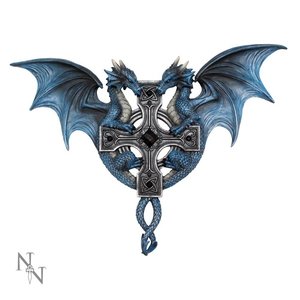 Anne Stokes Dragon Duo Wall Plaque