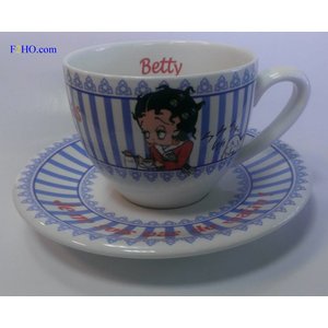 Fleischer Studios Cup & Saucer Betty Boop